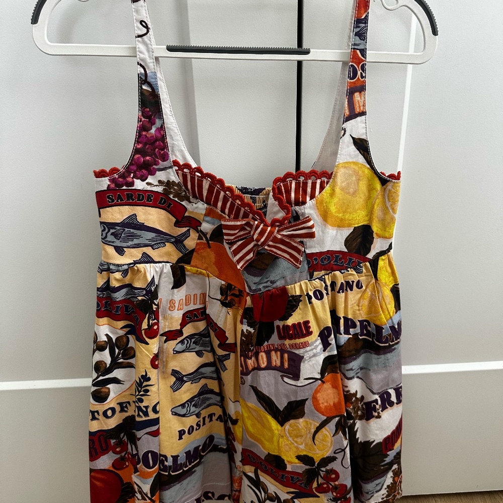 Anthropologie Unworn Tags Still on Italian Summer Print Romper
